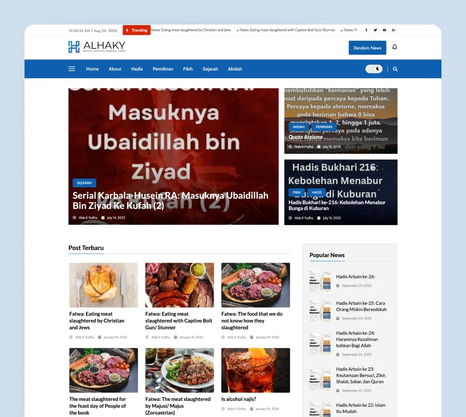 Blog Keagamaan – al-haky.com